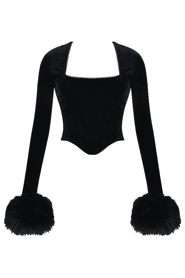 Adeline Velvet Corset