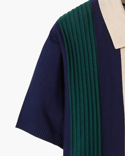 Tivoli Half-Zip Polo - Navy