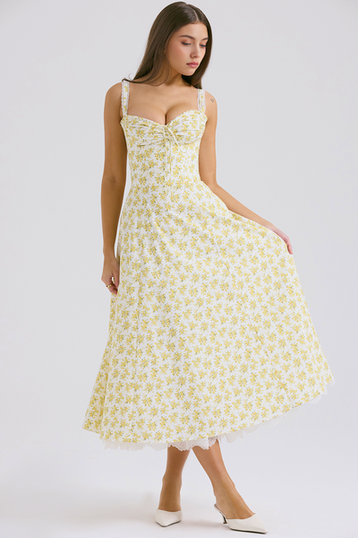 Eva Lace Bustier Dress