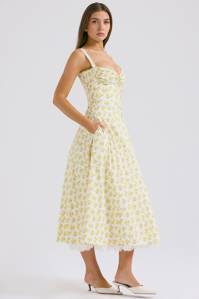 Eva Lace Bustier Dress
