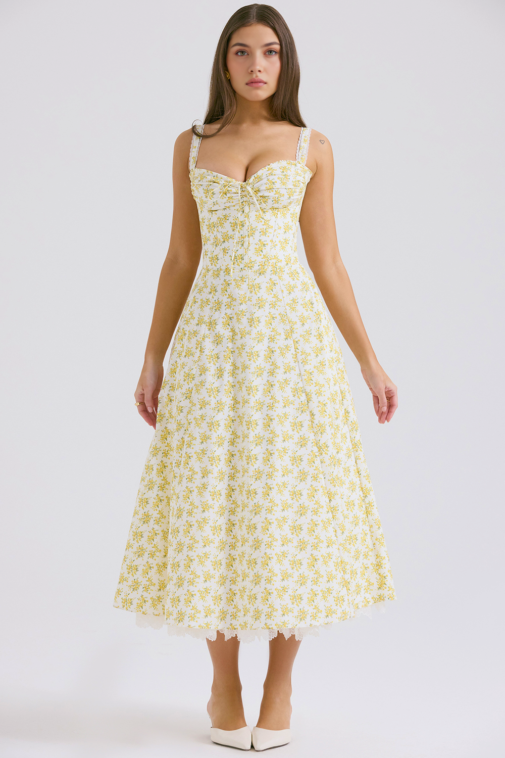 Eva Lace Bustier Dress