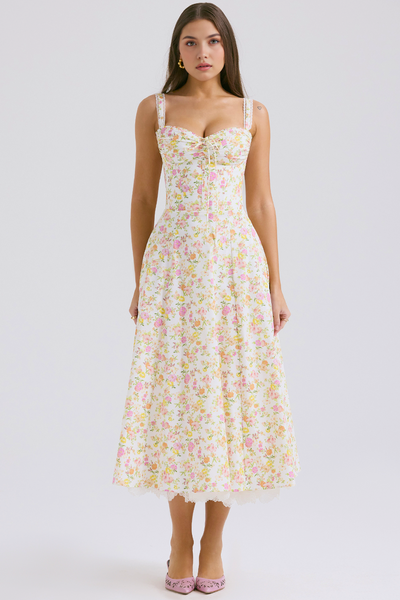 Eva Lace Bustier Dress