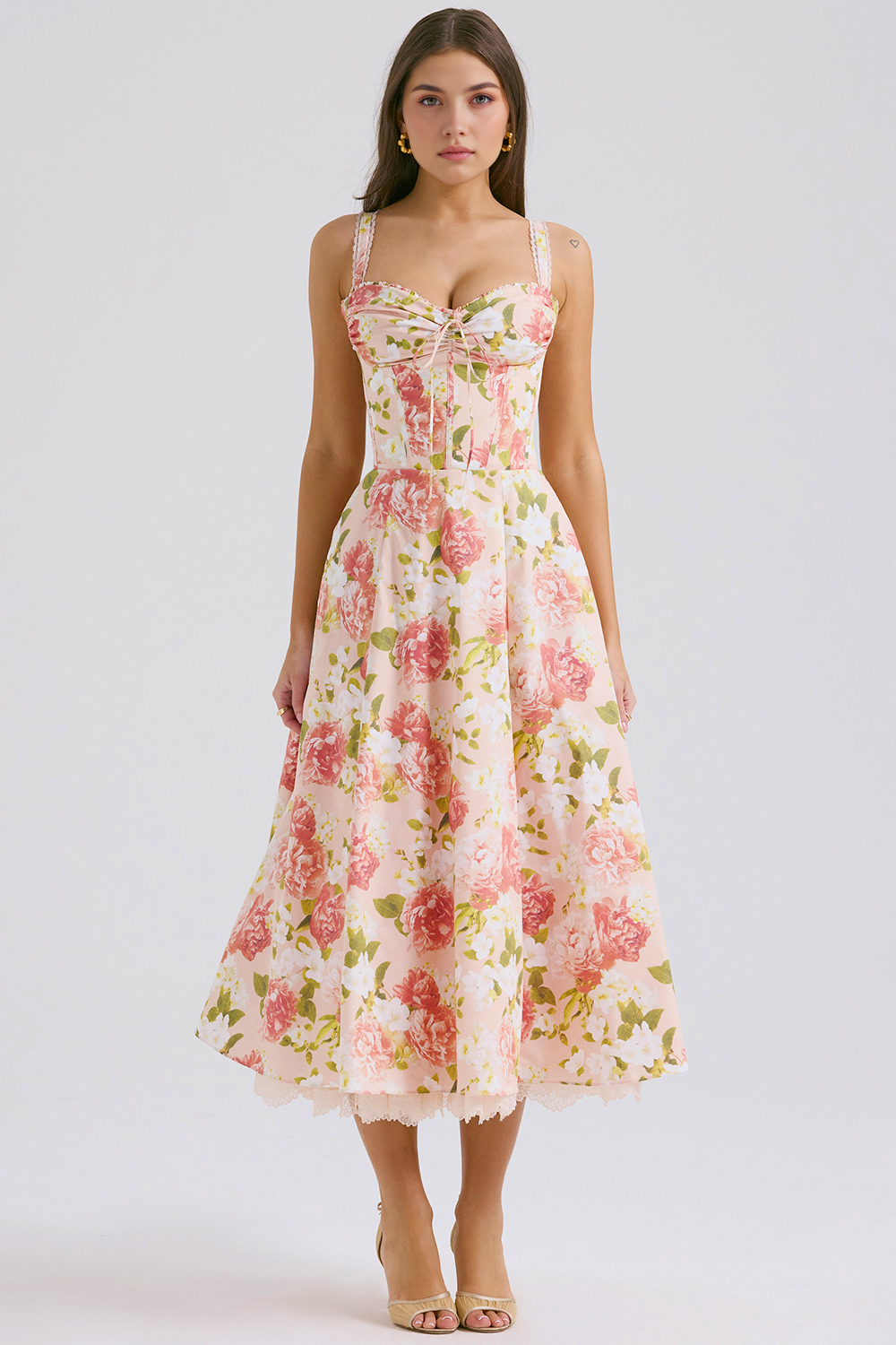Eva Lace Bustier Dress