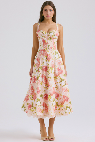 Eva Lace Bustier Dress