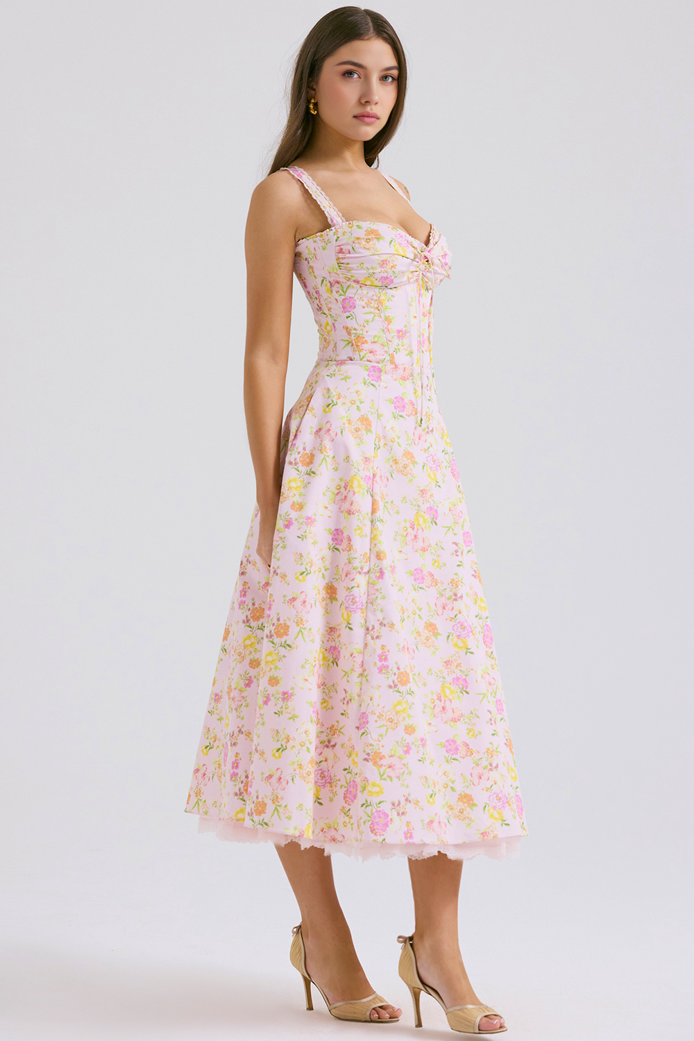 Eva Lace Bustier Dress