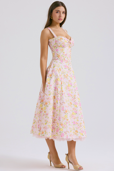 Eva Lace Bustier Dress