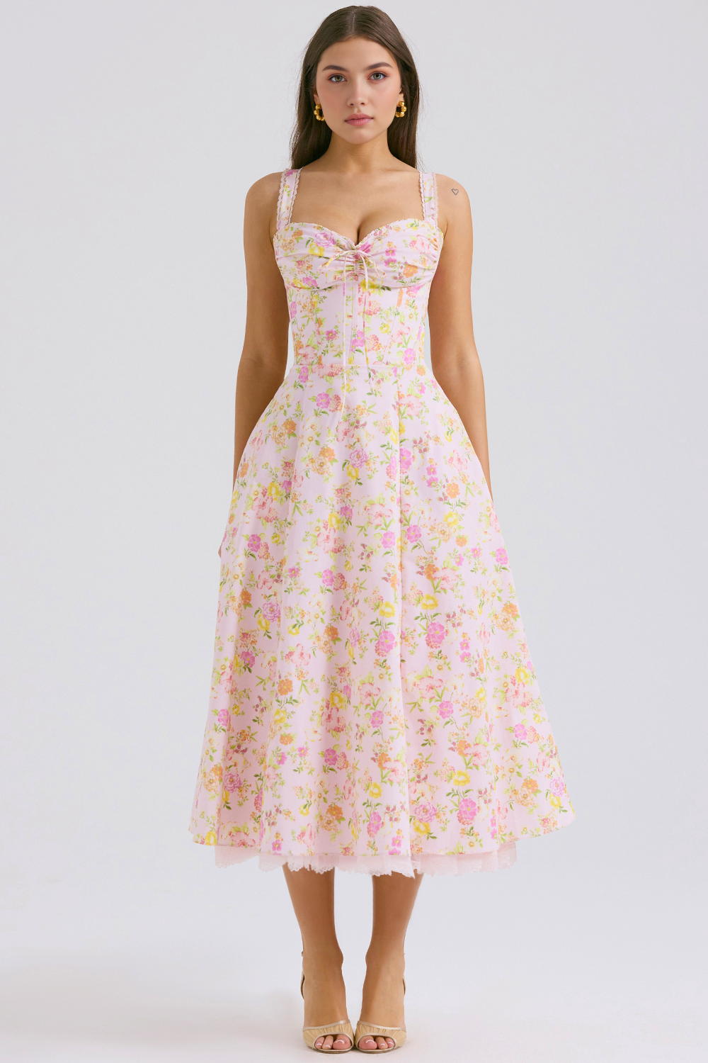 Eva Lace Bustier Dress