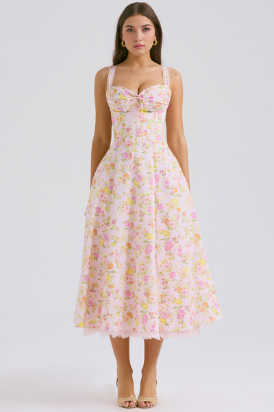 Eva Lace Bustier Dress