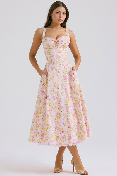 Eva Lace Bustier Dress