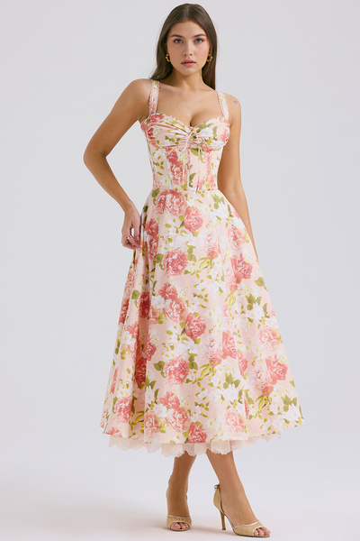Eva Lace Bustier Dress