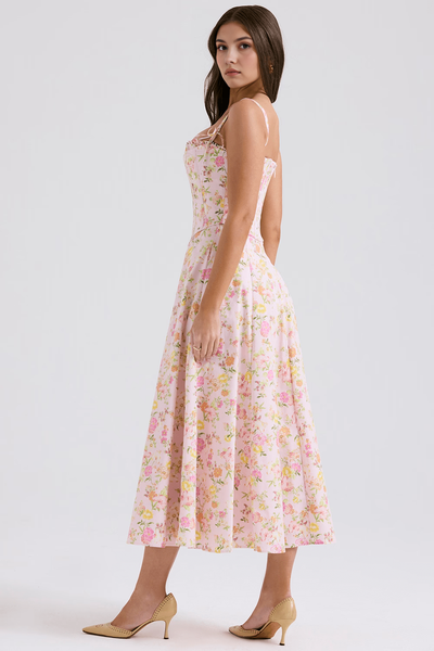 Anna Midi Dress + Removable Corset