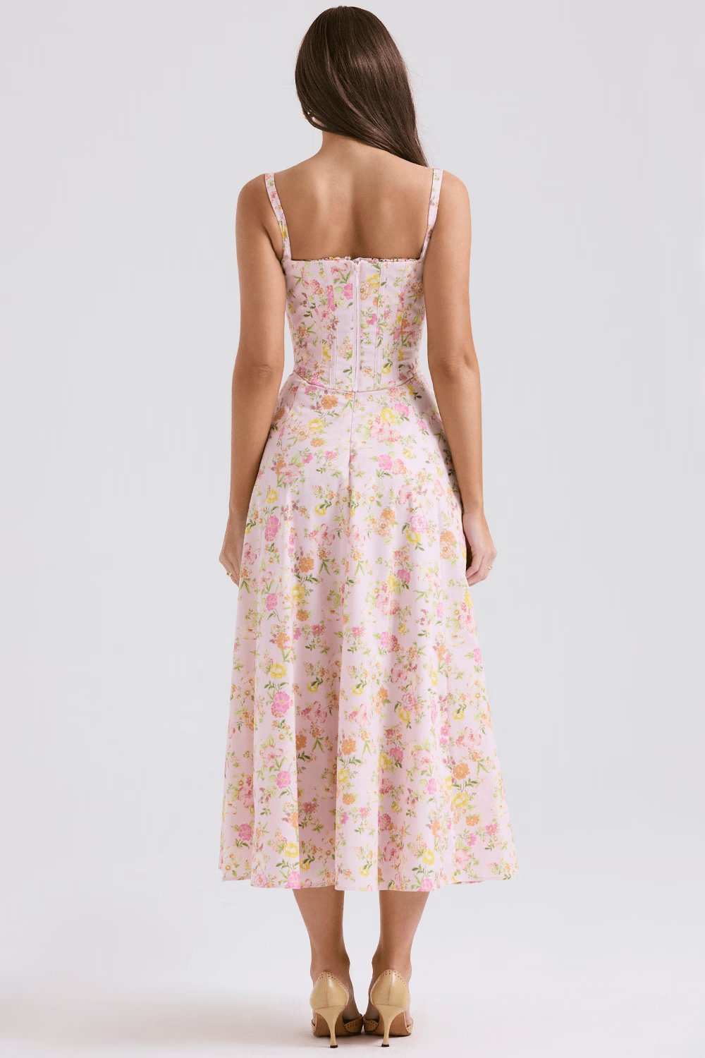 Anna Midi Dress + Removable Corset