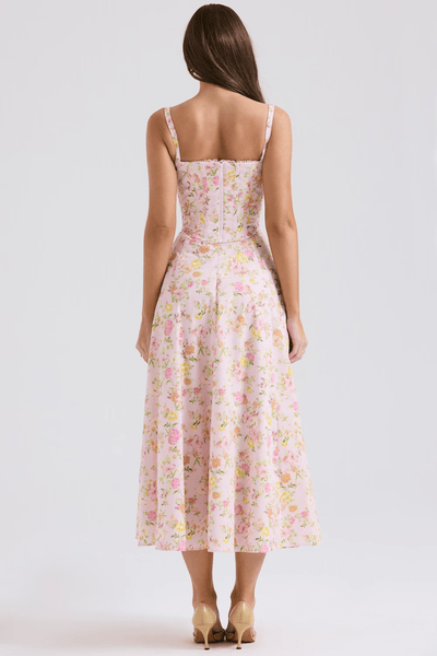 Anna Midi Dress + Removable Corset