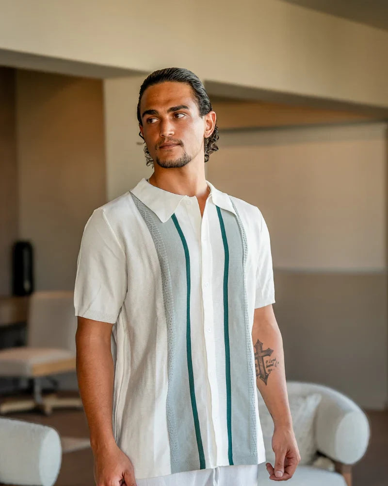 Belmont Retro Knit Polo