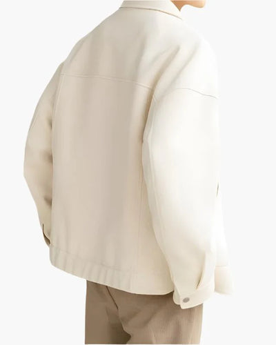 Wexford Waffle Overshirt - Off-white