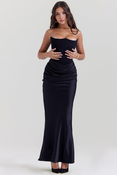 Lina Sculpting Long Dress