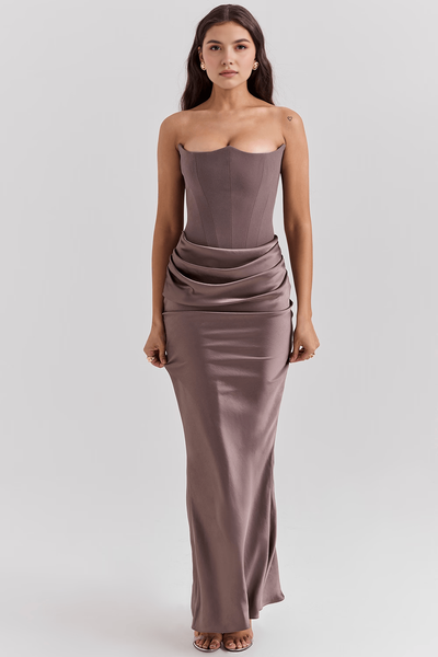 Lina Sculpting Long Dress