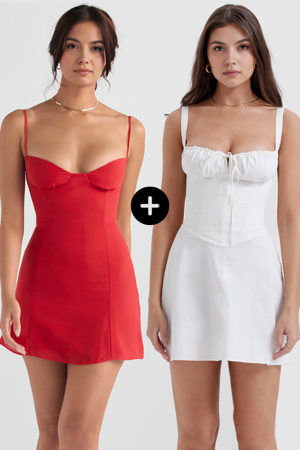 Seraphina & Iris Bustier Dress – Buy 1 Get 2