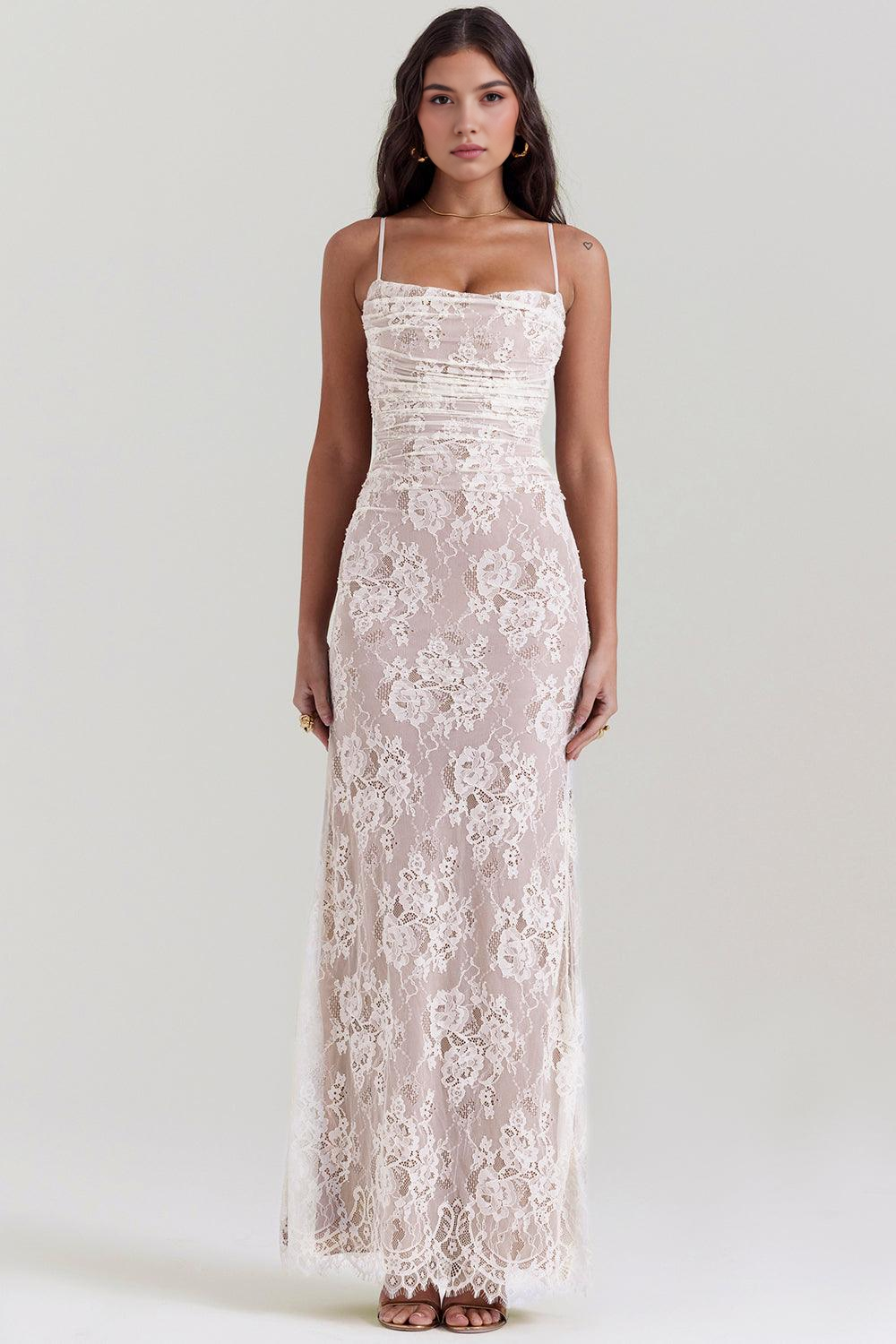 Aurora Long Bustier Dress