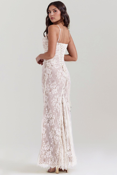 Aurora Long Bustier Dress
