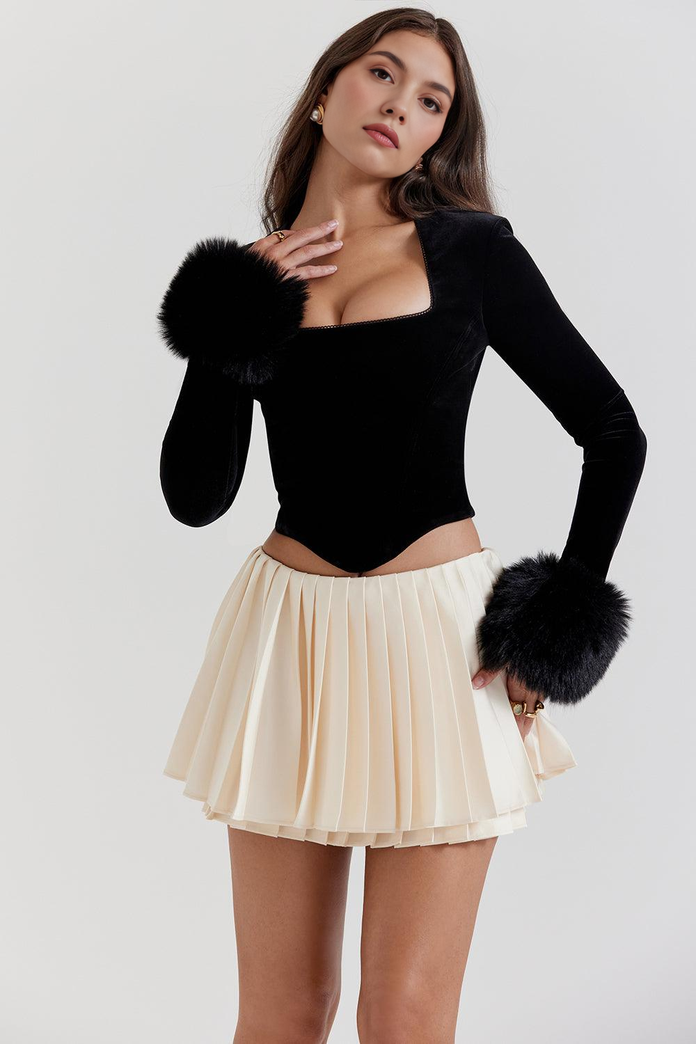Adeline Velvet Corset
