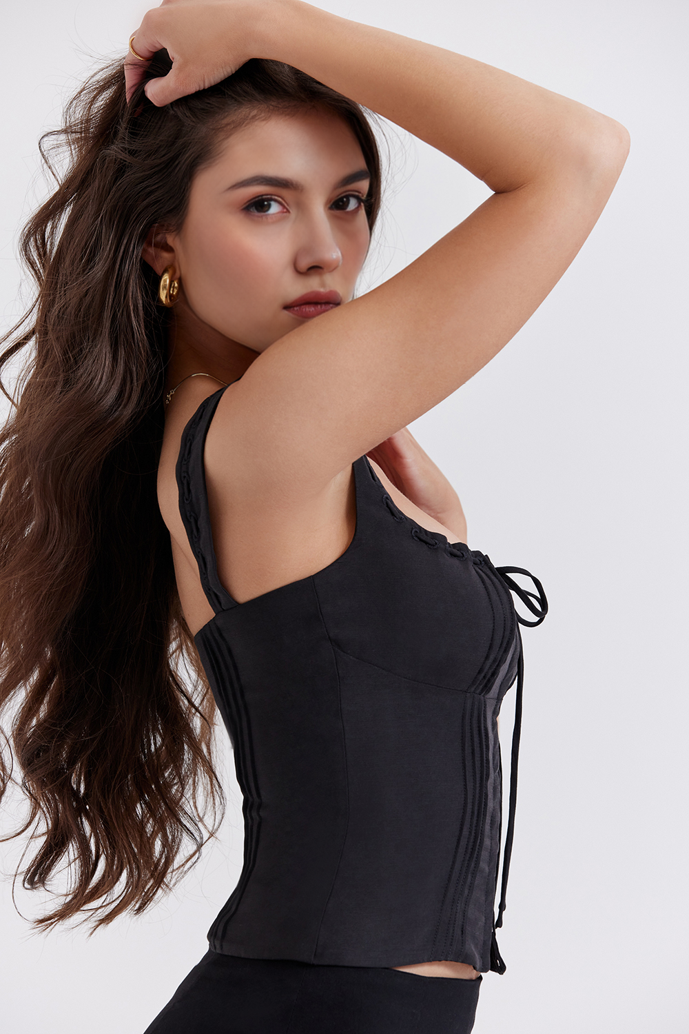 Lila Corset - Black