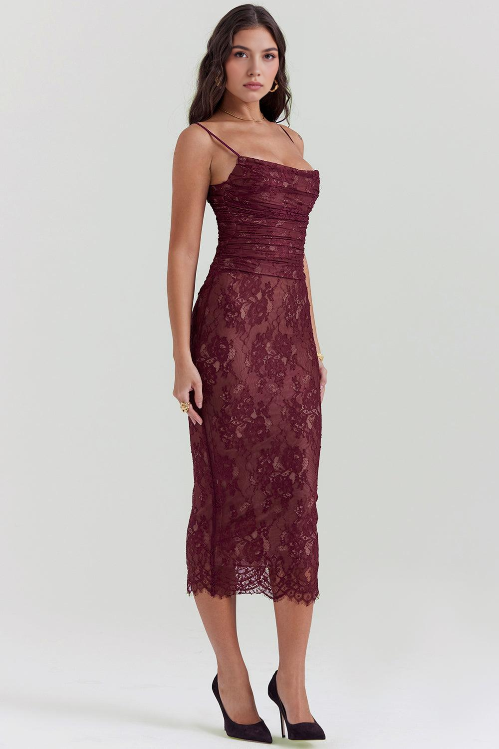 Emma Lace Bustier Dress