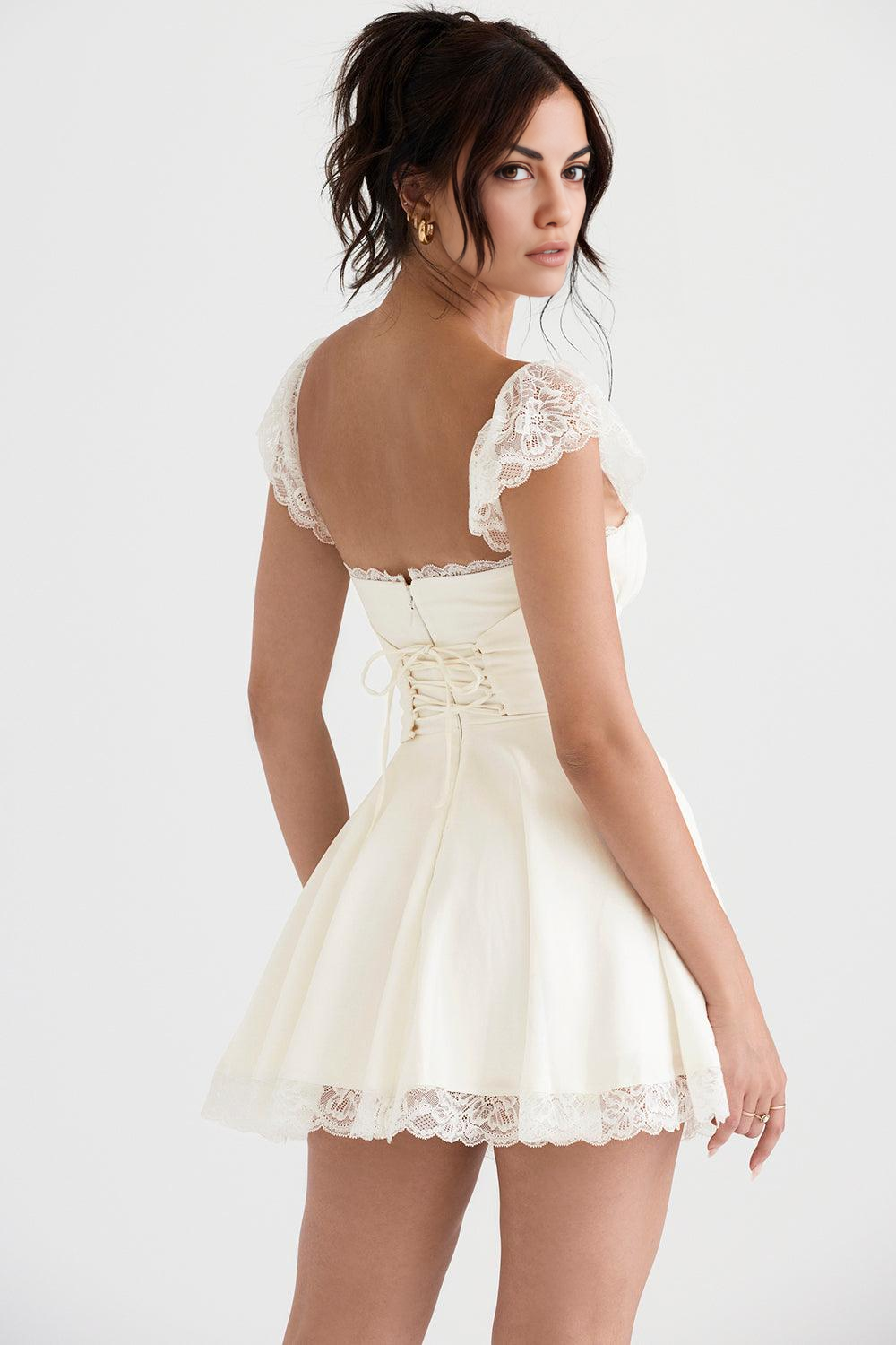 Penelope Lace Bustier Dress