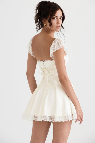 Penelope Lace Bustier Dress