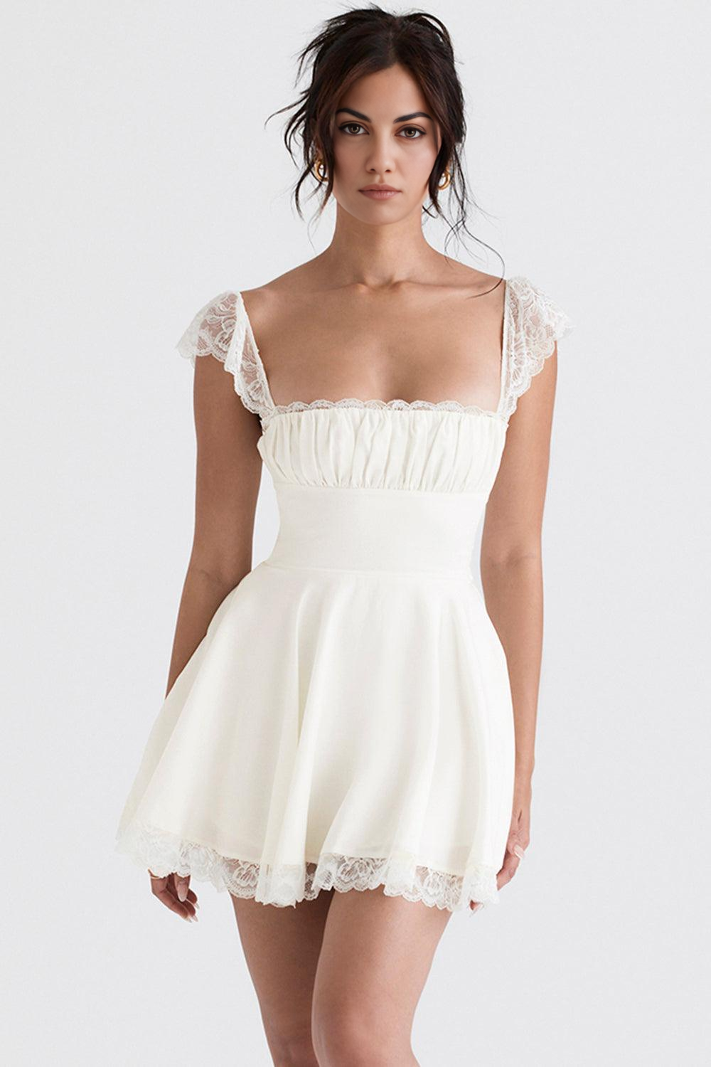 Penelope Lace Bustier Dress