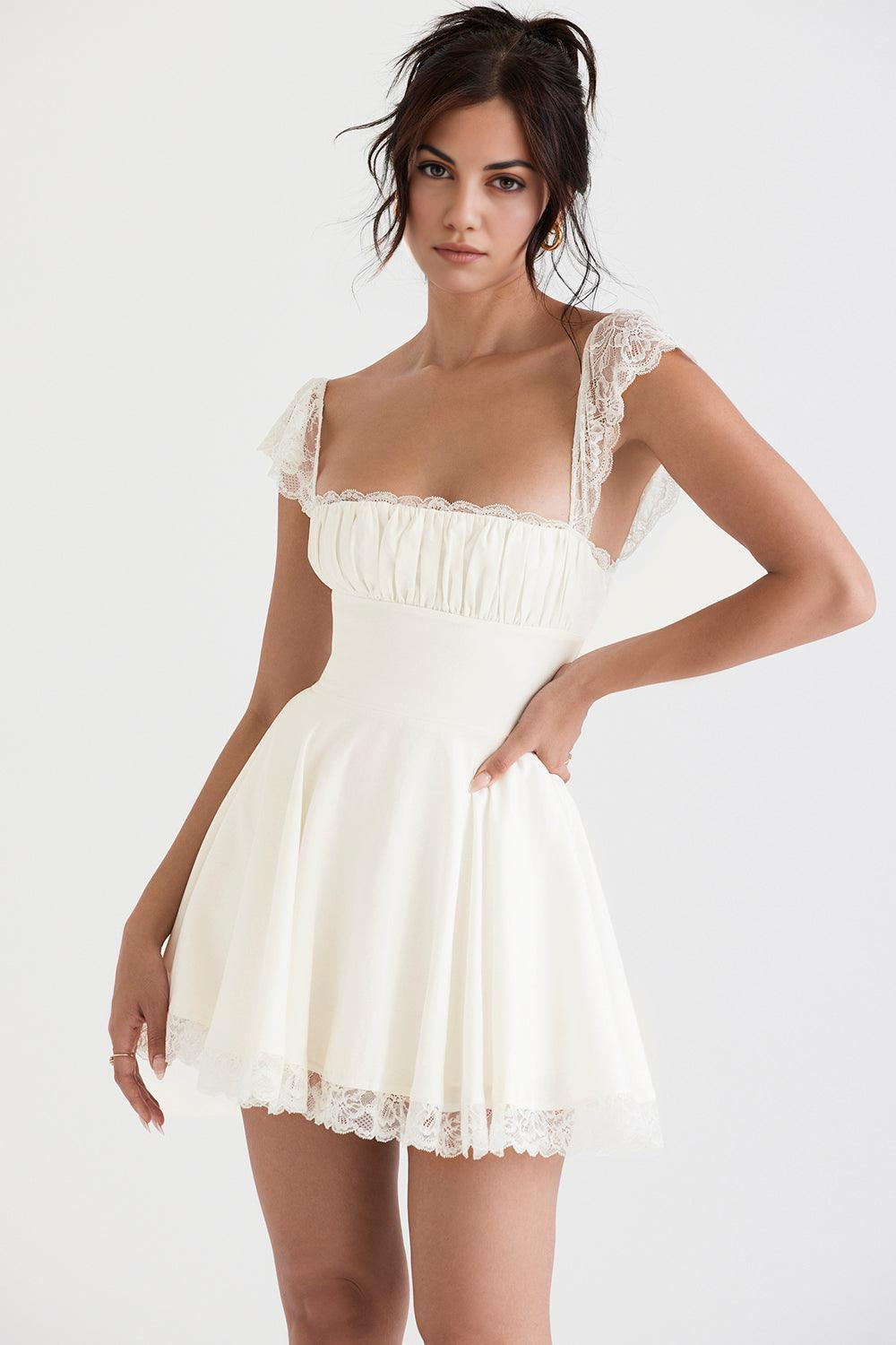 Penelope Lace Bustier Dress