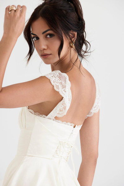 Penelope Lace Bustier Dress