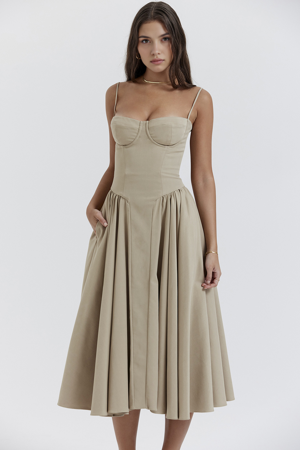 Elise Bustier Dress