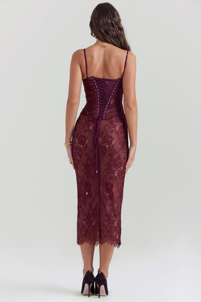 Emma Lace Bustier Dress