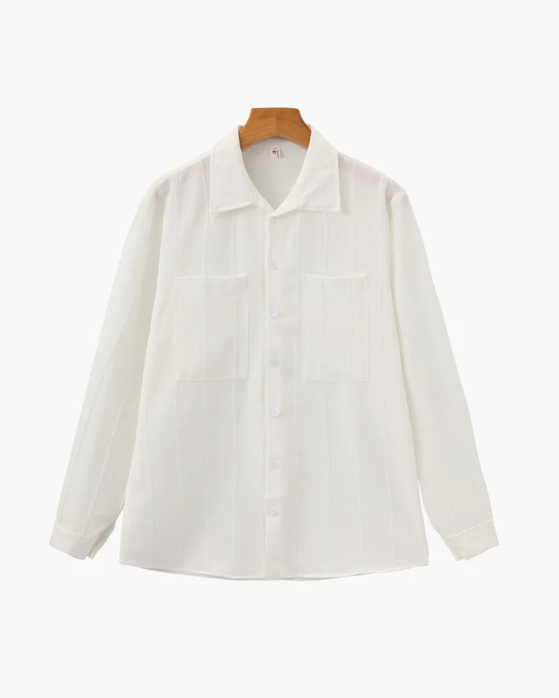Riviera Textured Shirt - White