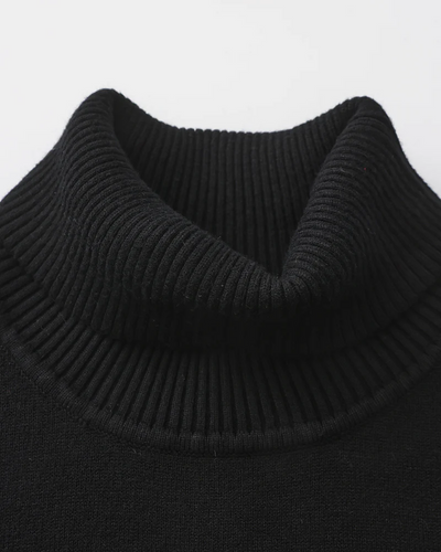 Urban Knit Turtleneck – Black