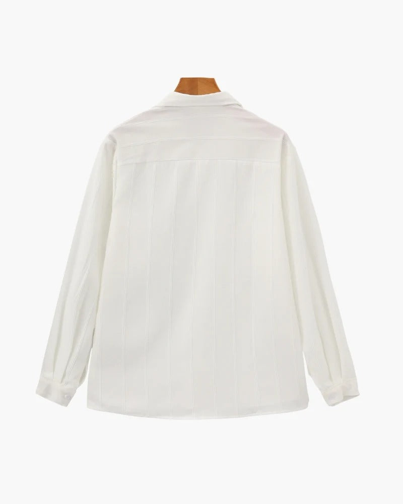Riviera Textured Shirt - White