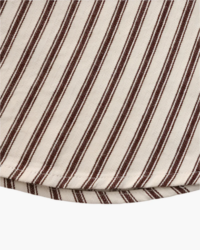 Striped Classic Shirt – Brown