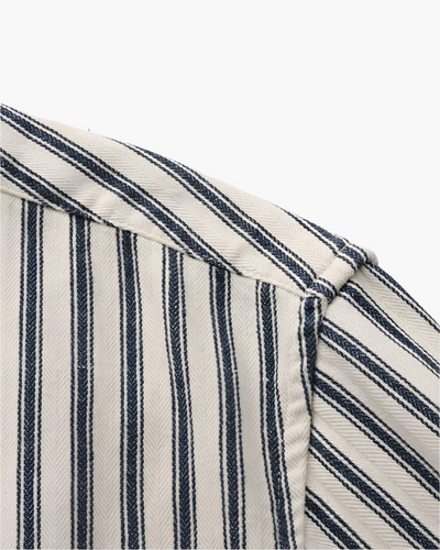 Striped Classic Shirt – Blue