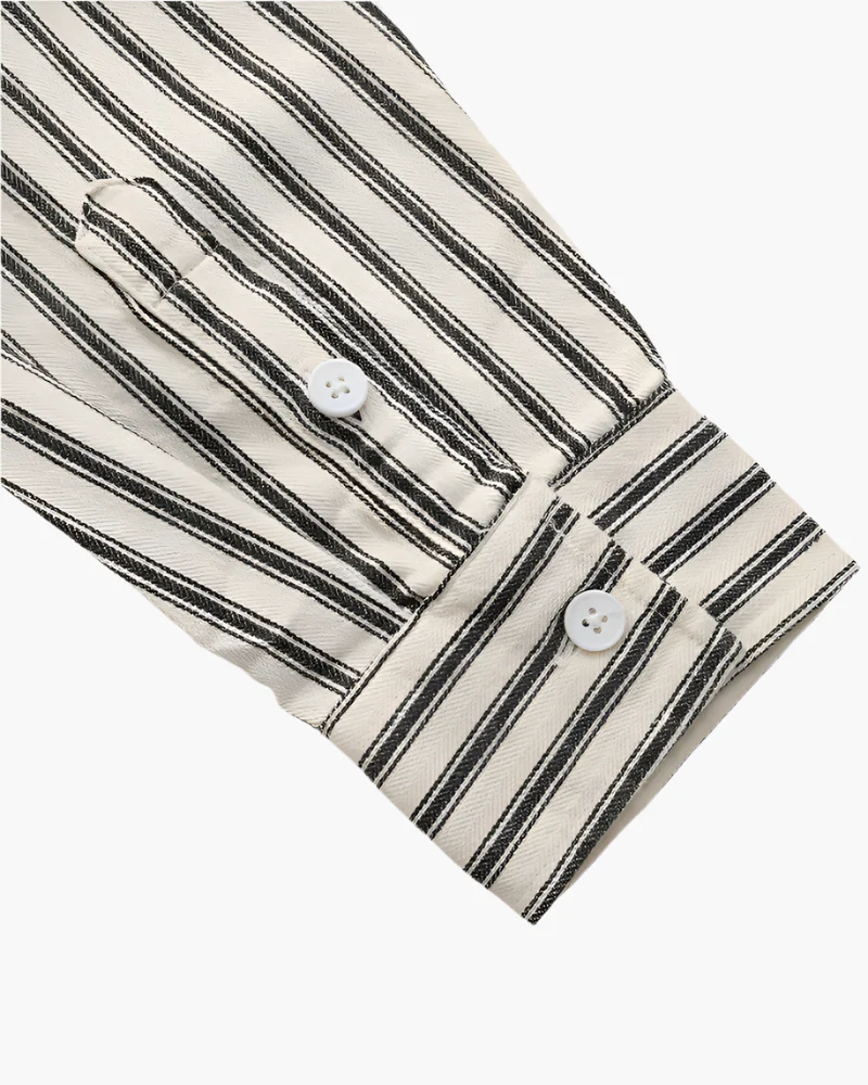 Striped Classic Shirt – Green