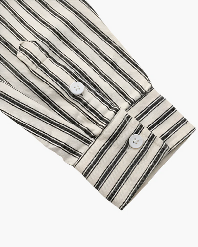 Striped Classic Shirt – Green