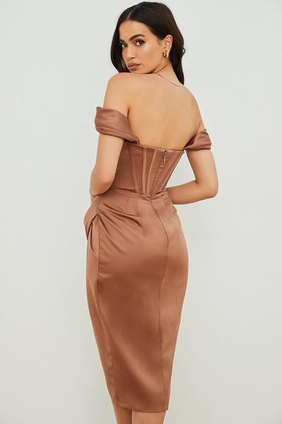 Evelina Bustier Dress