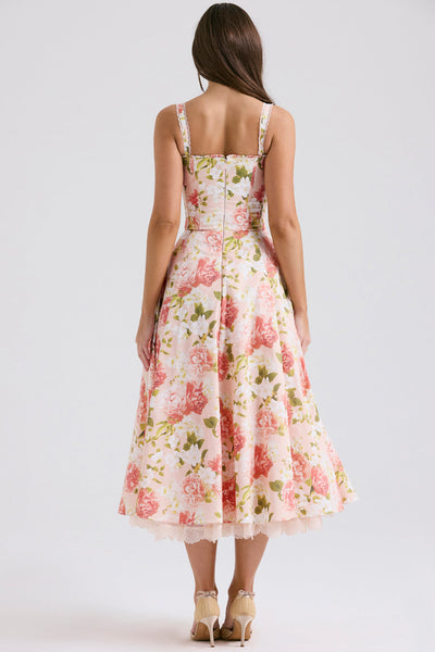 Eva Lace Bustier Dress