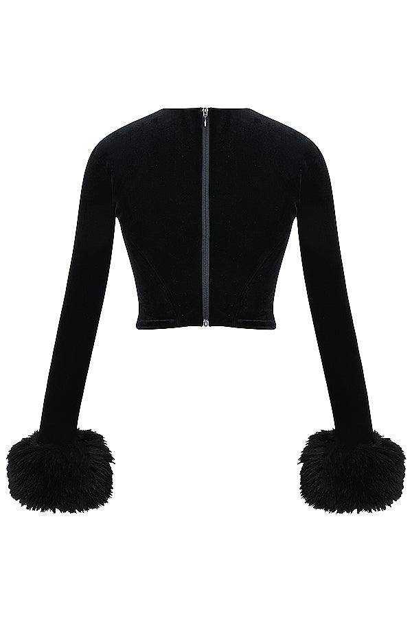 Adeline Velvet Corset